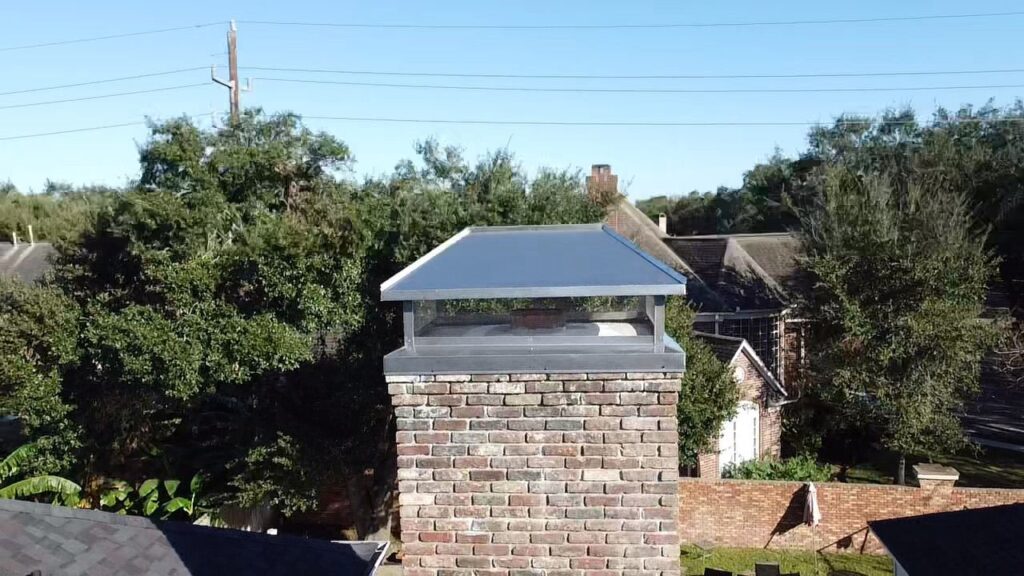 Custom Made chimney cap installation in tx