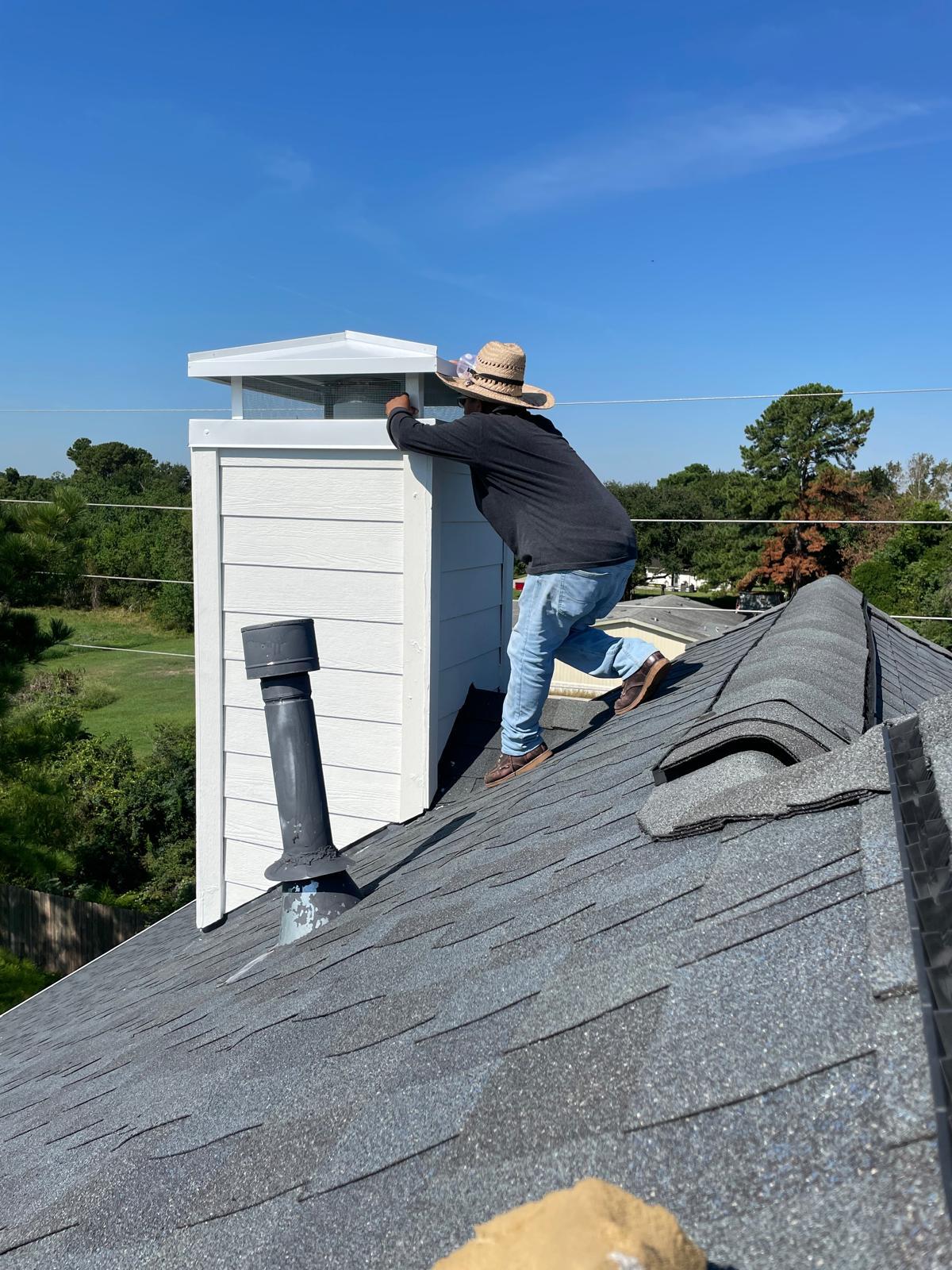 Chimney Cap Replacement in Houston